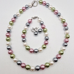 Set / Perle mallorca / inox - Artynos.ro