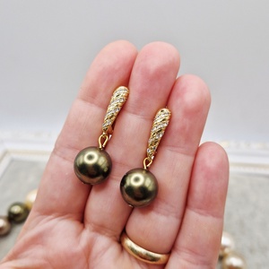 Set  Perle tip Mallorca  Cubic zirconia - bijuterii - seturi de bijuterii - Artynos.ro
