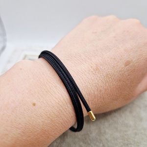 Lucky Rope, Colier magnetic negru - bijuterii - coliere - chockere - Artynos.ro
