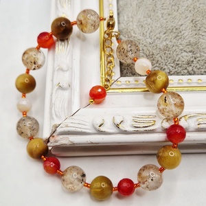 Bratara  Diamant  Ochi de tigru - bijuterii - brățări - brățări din pietre semiprețioase - Artynos.ro