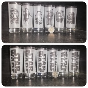 Set de pahare de cocktail cu model Star Wars , , , ARTYNOS