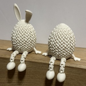 Cuci Flexi Bunny Egg � 10 cm, cu picioare mobile, , , ARTYNOS