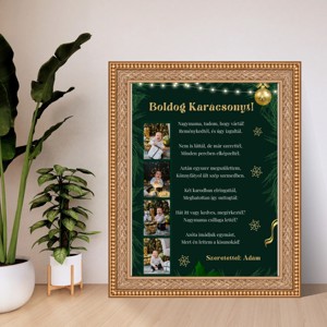 Merry Christmas Grandma tapet cu propriile fotografii, , , Nu stiti ce cadou sa puneti sub brad pentru bunica?

Voi face cadoul perfect de Craciun pentru tine..., ARTYNOS