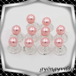 Bijuterii, ornamente de par, catarame de par: nunta, mireasa, ornament de par casual ES-H-SP01 10pcs/pack, , , *ES-H-SP01

Ornamentul de par este realizat din margele de ceara roz.
Spirala trebuie sa fie infasu..., ARTYNOS