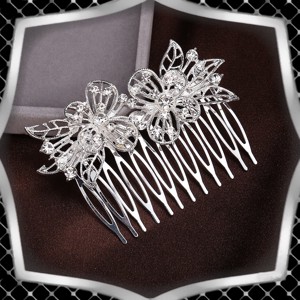 Bijuterii, ornamente pentru par, catarame pentru par: nunta, mireasa, ornamente casual pentru par ES-H-FÉ37, , , ARTYNOS