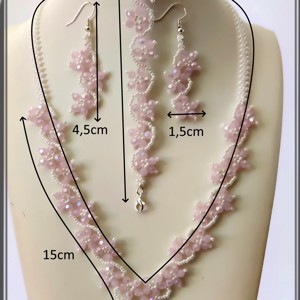 Nunta, mireasa, set de bijuterii casual, SSZEB-GY02-br opal alb - bijuterii - seturi de bijuterii - Artynos.ro