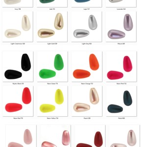 Swarovski semi-perforat teardrop 11,5 mm în mai multe culori GYSWGY GFF -  - Artynos.ro