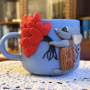 Cana decorata manual Soricel - Artynos.ro