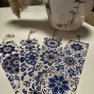 Semn de carte Blue - cărți și creații cu tematică muzicală, cadouri - semn de carte - Artynos.ro