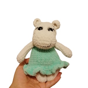 Hipopotamita, Jucarii si echipamente pentru copii, Plusuri, Figurine de plus, Crosetat, ARTYNOS