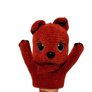 Marioneta Caine, Jucarii si echipamente pentru copii, Marionete, Manusi marionete, Crosetat, ARTYNOS