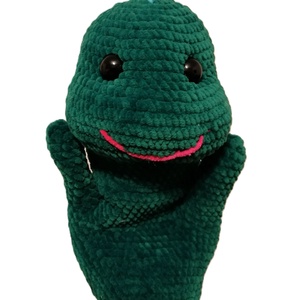 Marioneta Dino, Jucarii si echipamente pentru copii, Marionete, Manusi marionete, Crosetat, ARTYNOS