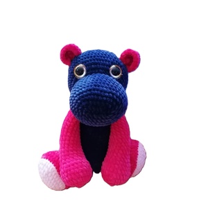 Hipopotam, Jucarii si echipamente pentru copii, Plusuri, Figurine de plus, Crosetat, ARTYNOS