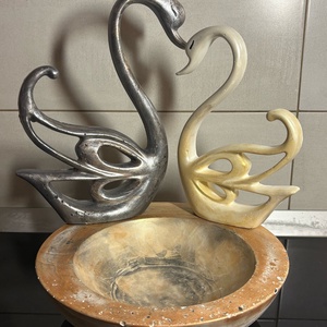 Lebede indragostite - casă & stil de viață - accesorii pentru decorat casa - decorațiuni de masă și decorațiuni pentru rafturi  - decorațiuni de masă - Artynos.ro