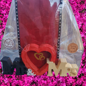 Rama foto Handmade Mr si Mrs - accessorii și unelte - lemn - ramă foto - Artynos.ro