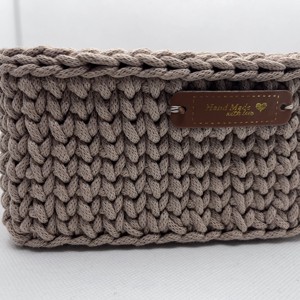 Cos patrat pe baza de lemn, Casa & Stil de viata, Materiale de depozitare si sortare, Cosuri depozitare, , ARTYNOS