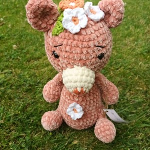 Róza, urs amigurumi, , , ARTYNOS
