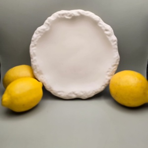 Platou decorativ bej - Artynos.ro