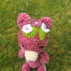 Raspberry, urs amigurumi -  - Artynos.ro