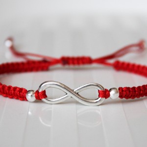 Bratara de protectie - Bratara Makrame - Infinite Red, , , ARTYNOS