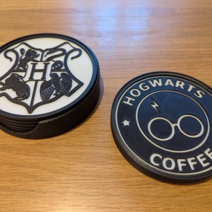 Set de suporturi de pahare Harry Potter - casă & stil de viață - accesorii pentru echipamente de bucătărie - accesorii de servire - suporturi pahare - Artynos.ro