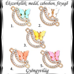 Accesorii pentru bijuterii: pandantiv, caboshon, dangle BMCF-2-02 în mai multe culori -  - Artynos.ro