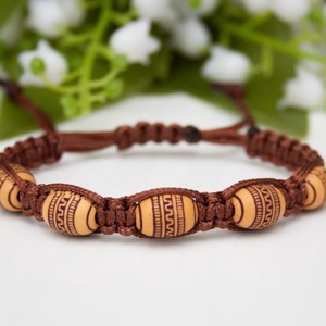 Bratara macramé impletita - maro, , , ARTYNOS
