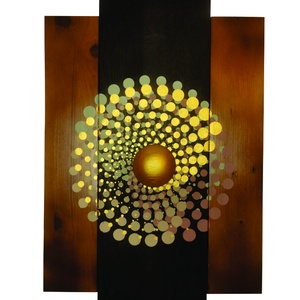 Decoratiune pentru perete din lemn  40x70 cm - Artynos.ro