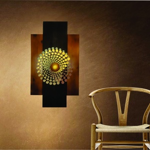 Decoratiune pentru perete din lemn  40x70 cm - casă & stil de viață - accesorii pentru decorat casa - decorațiuni de pereți, decorațiuni suspendate - decorațiuni perete, macramé - Artynos.ro