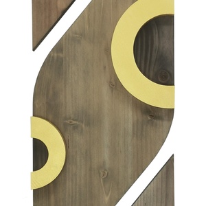 Decoratiune pentru perete 75x20 cm, din lemn, Casă & Stil de viață, Accesorii pentru decorat casa, Decorațiuni de pereți, decorațiuni suspendate, Decorațiuni perete, macramé, Prelucrarea lemnului, ARTYNOS