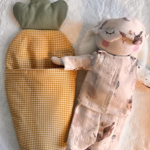 Set casa textila si iepuras de plus mare - 41 cm, Jucarii si echipamente pentru copii, Jucarii si accesorii pentru copii, Papusi de joaca, Cusatura, Papusi si fabricare de marionete, ARTYNOS