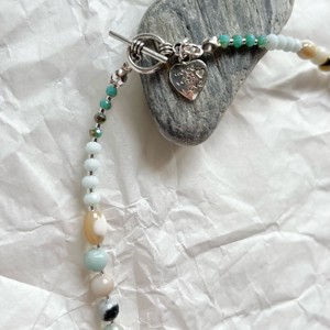Colier mineral pentru femei Amazonite, bijuterii minerale -  - Artynos.ro