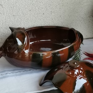 Tava de copt în formă de porc 35cm - casă & stil de viață - accesorii pentru echipamente de bucătărie - accesorii pentru coacere și gătit - articole de gătit și de cuptor - Artynos.ro