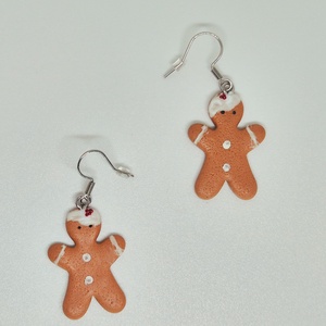 Cercei Gingerbread - bijuterii - cercei - cercei cu figurine - Artynos.ro