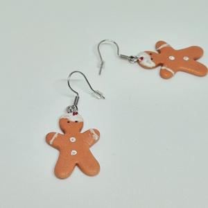 Cercei Gingerbread - bijuterii - cercei - cercei cu figurine - Artynos.ro