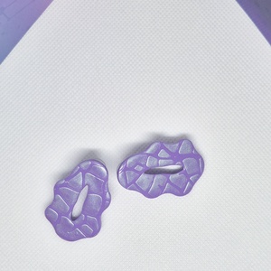 Cercei Lila - bijuterii - cercei - cercei cu figurine - Artynos.ro