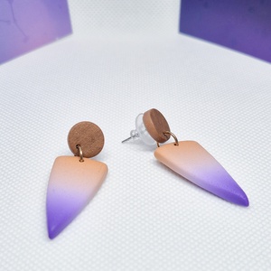 Cercei Degrade, Bijuterii, Cercei, Cercei lungi, Confectionarea bijuteriilor, Lucrare cu argila, ARTYNOS