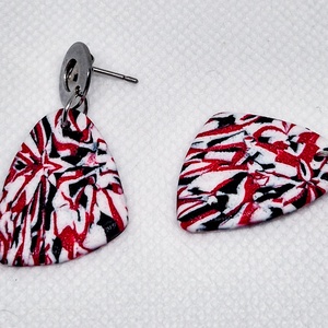 Cercei marmorați - bijuterii - cercei - cercei lungi - Artynos.ro