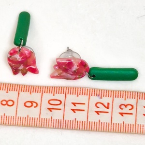 Cercei Lalele - bijuterii - cercei - cercei lungi - Artynos.ro