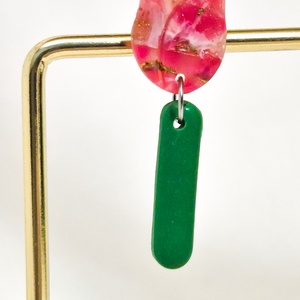 Cercei Lalele - bijuterii - cercei - cercei lungi - Artynos.ro