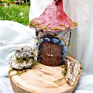 Casuta ciupercuta, Casa & Stil de viata, Accesorii pentru decorat casa, Decoratiuni de masa si decoratiuni pentru rafturi , Cutii decor, cutii de suveniruri, , ARTYNOS