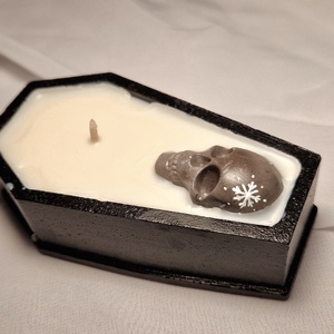 Lumanare Christmas Goth - crăciun - decorațiuni de crăciun de casă - lumânări parfumate de crăciun - Artynos.ro