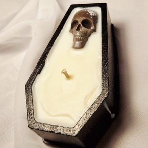 Lumanare Christmas Goth - crăciun - decorațiuni de crăciun de casă - lumânări parfumate de crăciun - Artynos.ro