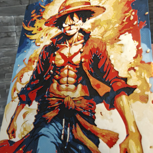 Tablou 3D / Luffy / One Piece - casă & stil de viață - decorațiuni de casă - picturi murale - postere - Artynos.ro