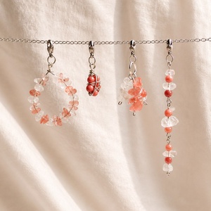 Set Charmuri "Coral Abyss" - Colectia Thalassa , Bijuterii, Coliere, Pandative, Confectionarea bijuteriilor, Setul de 5 charmuri Coral Abyss aduce un plus de rafinament si o vibratie calda, feminina pieselor ..., ARTYNOS