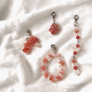 Set Charmuri Coral Abyss - Colecția Thalassa  - bijuterii - coliere - pandative - Artynos.ro