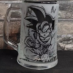 Pahar Son Goku din sticla, gravat manual , , , ARTYNOS