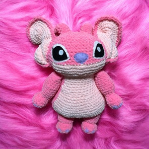 Stitch Roz, Jucării și echipamente pentru copii, Plușuri, Figurine de pluș, Croșetat, ARTYNOS