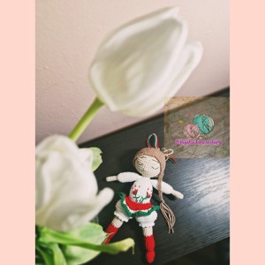 Papusa fata maghiara, Jucarii si echipamente pentru copii, Plusuri, Papusa crosetata, papusa de plus, , ARTYNOS