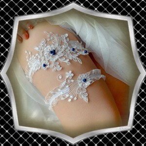 Bijuterii-alte bijuterii: Nunta, set de jartiere pentru mireasa ES-HK2-03 fsk, Accesorii nunta, Accesorii de nunta, Jartiere mirese, , ARTYNOS